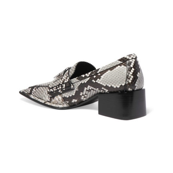 Alexander Wang Snake-effect Leather Pumps - Picture 3 of 8